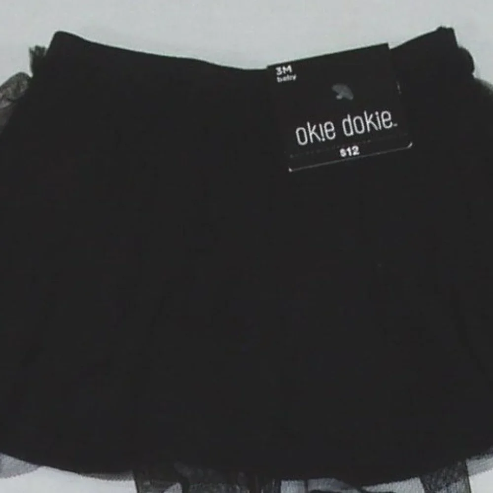 3M Lot Baby Girls 5 pc Skort Shorts Diaper Cover - Picture 2 of 14